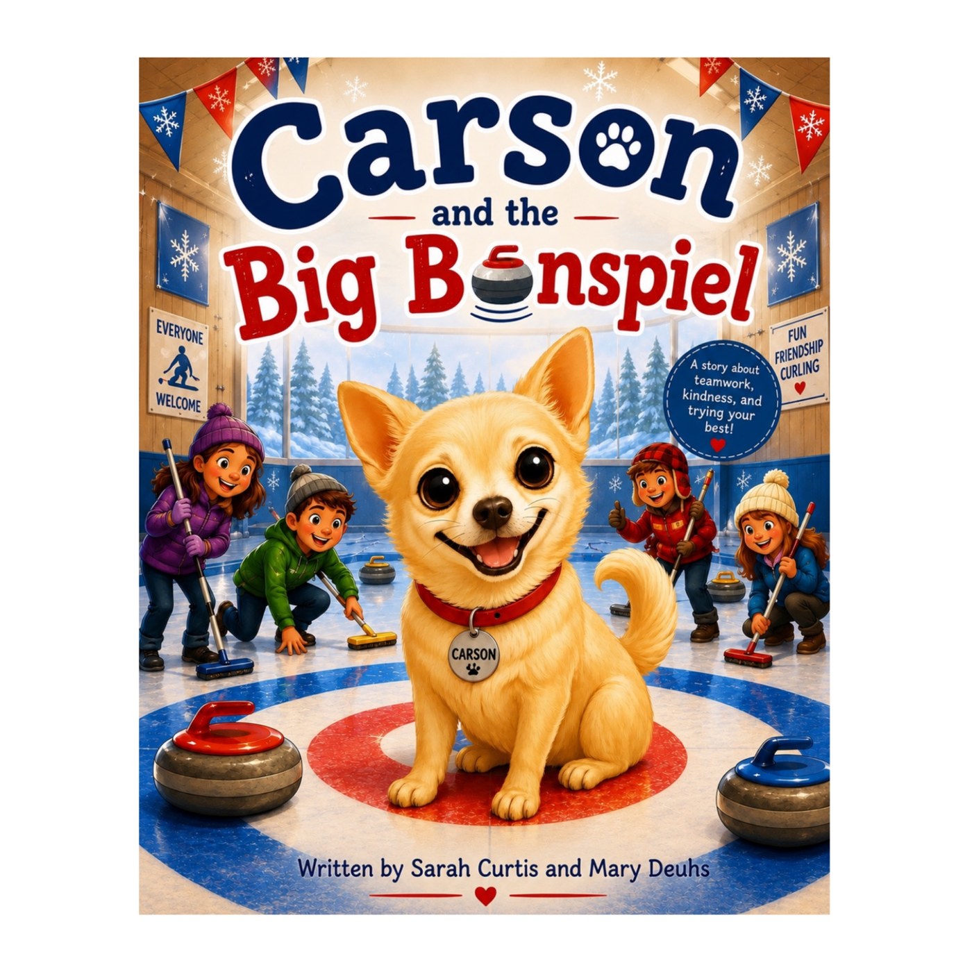 Carson and the Big Bonspiel, written by Sarah Curtis and Mary Deuhs
