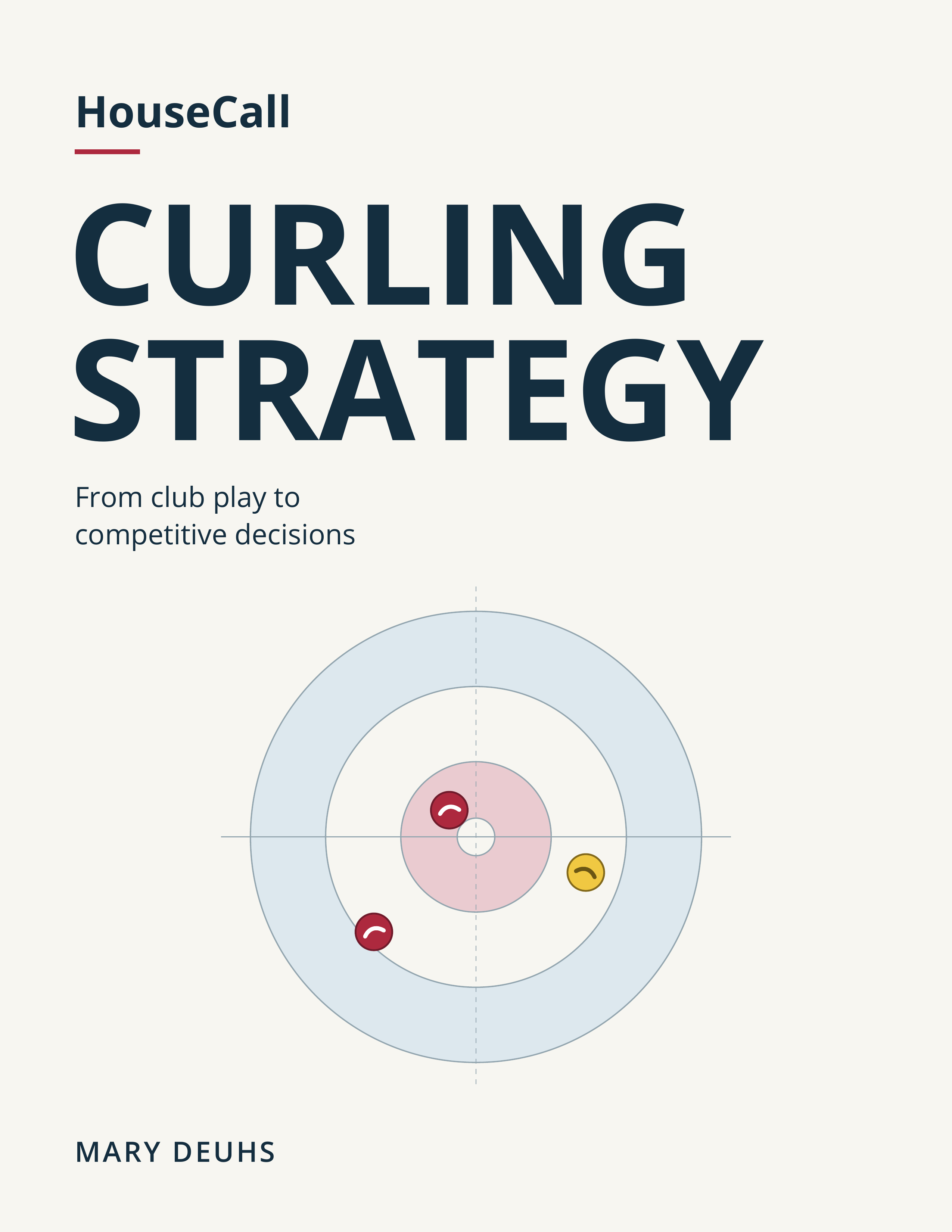 HouseCall Curling Strategy: From club play to competitive decisions by Mary Deuhs book cover
